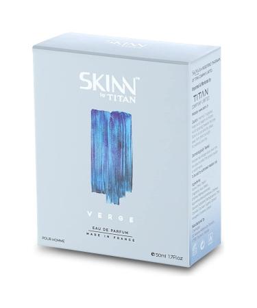 Skinn By Titan By Verge Long Lasting Edp for Men - 50 Ml | Perfume for Men | Oil Rosemary Scent Eau De Parfum for Men | Men's Cologne | for Daily Use | Premium Fragrance | Grooming Essentials - Buy Online on GoSupps.com