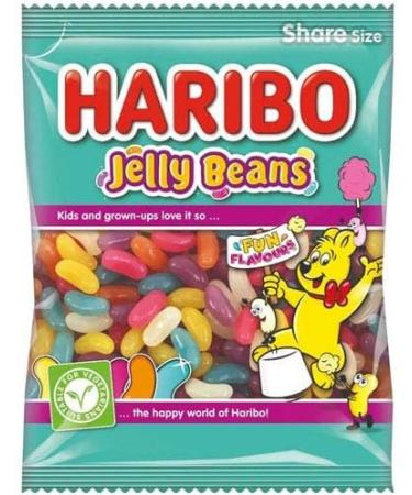  HARIBO Haribo Jelly Beans Bag Fun Flavours 160g (Pack of 12) - Buy Online on GoSupps.com