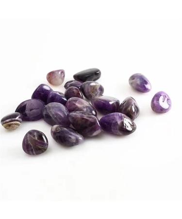 300g 15mm-20mm Natural Dream Amethyst Tumbled Stone Rough Gravels Can be Used for ningxiao
