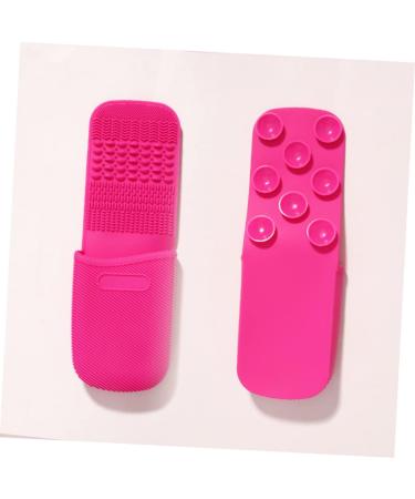 Mipcase 3pcs Makeup Brush Cleaner Set - Silicone Organizer & Scrubber for Eye Shadow & Lipstick Brushes | Premium Vanity Accessory - Buy Online on GoSupps.com