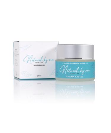Natural by me cosmetics Moisturising face cream for women natural face cream for extra moisturized luminous and firm skin. Anti-wrinkle cream for women 50 ml. Moisturising face cream. Clean formula made in Spain