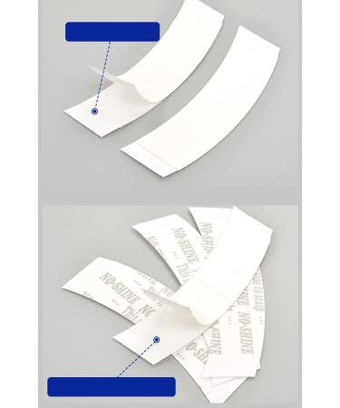 Whisverse 72Pc/Lot No-Shine Wig Tape Double Adhesive Hair Tape Strips Waterproof for Toupee/Lace Front Wigs Film Bonding - Buy Online on GoSupps.com