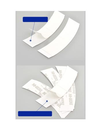 Kipebep 72Pc/Lot No-Shine Wig Tape Double Adhesive Hair Tape Strips Waterproof for Toupee/Lace Wigs Film Bonding - Buy Online on GoSupps.com