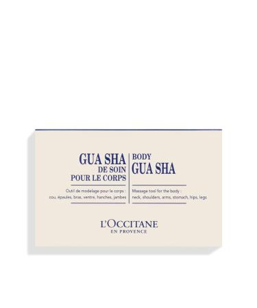 L'OCCITANE Body Gua Sha - Stone-Like Massage Tool for Skin Micro-Circulation | International Shipping Available - Buy Online on GoSupps.com