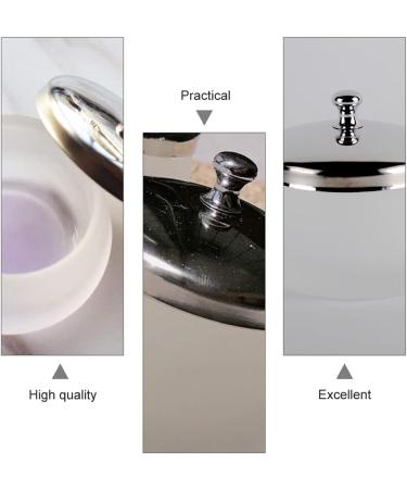 Crystal Nail Art Dappen Dappen Dish With Lid Nail Glass Crystal Nail Art Cup Liquid Dappen Dish Monomer Dish Liquid Dappen Dishes for Acrylic Liquid Styling - Buy Online on GoSupps.com