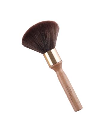 MAGICLULU 1pc Cleaning Brush Beard Sweeping Brush Retro Beard Brush Barber Shop Brush Neck Broken Hair Brush Barber Hair Hair Brush Hair Cutting Brush Beard Removing Brush 24x5cm Coffee