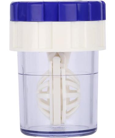 Buy Blue Contact Lens Container | Manual Cleaning Case for Tear & Protein Removal - Buy Online on GoSupps.com