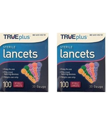 TRUEplus Sterile Lancets 33 Gauge (200-ct) by Nipro