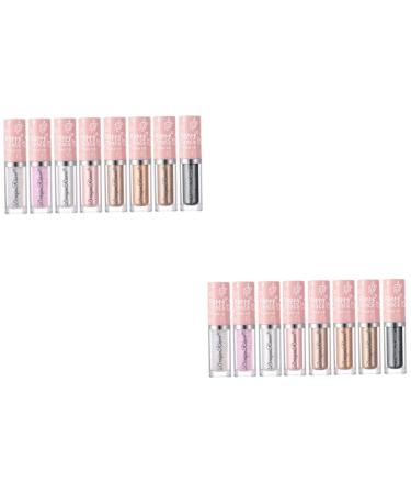 LALAFINA 16 Pcs Eye Shadow Shimmer Eyeshadow Makeup Tools Eye Makeup Glitter Eyeshadow Makeup Supplies Makeup Stuff Shiny Eyeshadow Lying Silkworm Pen Brighten Liquid Eyeshadow Miss