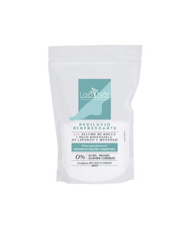 Labnat Pediluvio Rafra chissant pour pieds 180 g Allumes de roche Lavande Menthol