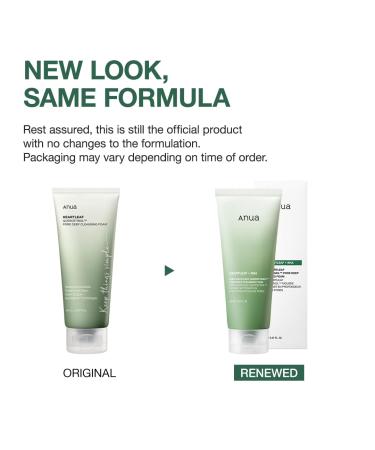ANUA Heartleaf Quercetinol Pore Deep Cleansing Foam Korean Facial Cleanser BHA Hyaluronic Acid & Glycerin for Blackhead Removal (150ml/5.07 fl.oz.) - International Shipping Available - Buy Online on GoSupps.com