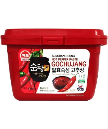 SAJO HAEPYO Korean hot pepper chili paste HALAL Gochujang 500g Pack of 2 - Buy Online on GoSupps.com