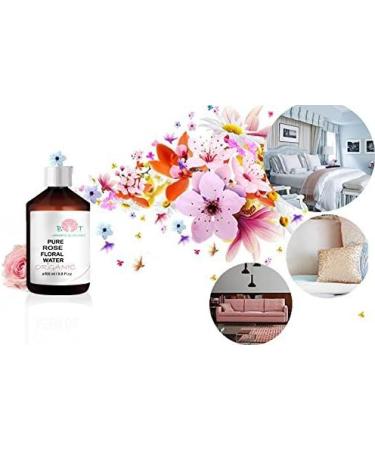 100% Pure Organic Rose Flower Water Hydrolate - 1000ml Sensitive Skin Lotion | Baby After Shaving & Hair Removal Care - Buy Online on GoSupps.com