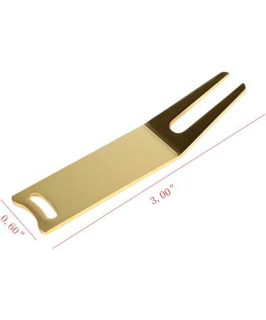 Brandname Jinyatu Metal Bending Golf Divot Repair Tool - Set of 4 Curved Spit Golf Green Accessories - Buy Online on GoSupps.com