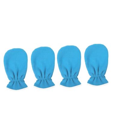 Beaupretty 2 Pairs Exfoliating Hand Mask Gloves Exfoliating Mitts Deep Exfoliating Mositurizing Glove Moisturizing Spa Hands Moisturizer Hands Spa Exfoliate Glove Cotton Body Polyester Lotion