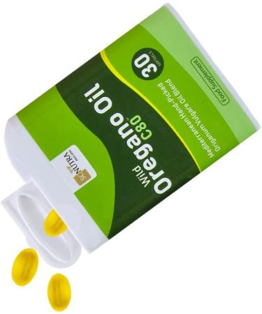 Wild Oregano Oil Softgels 60s - 80% Carvacrol, Low Thymol | Vegan Capsules - Buy Online on GoSupps.com