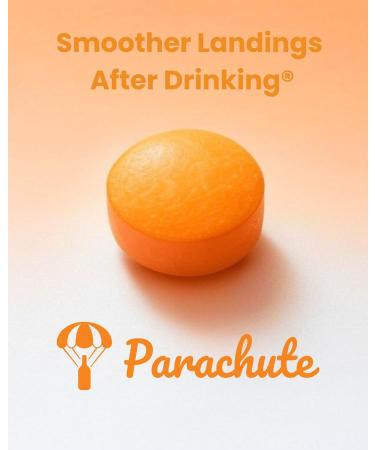 Parachute - Smoother Landings After Drinking | DHM and Milk Thistle Blend | Supplement to Promote Alcohol Metabolism and Support Liver Health | 60 Tablets - Buy Online on GoSupps.com