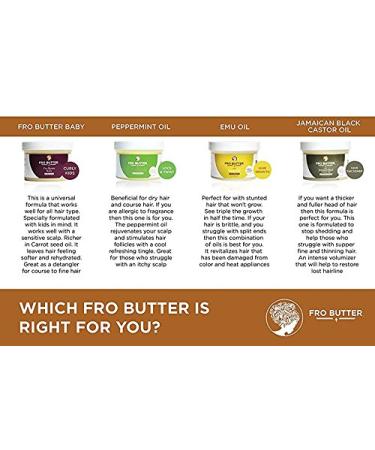 All-Natural Vegan Hair Butter with Peppermint Oil | Organic & International Shipping - Buy Online on GoSupps.com