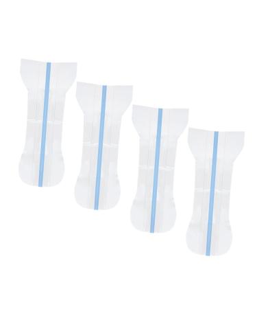 Baluue 4pcs White Private Stickers for Swimming Women Water Proof Stickers Skin-friendly Patches