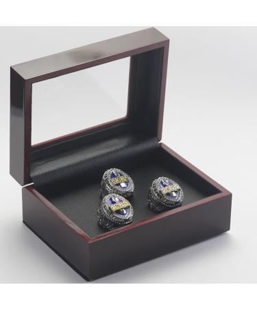 Shop Hykjshed 3PCs Fantasy Football Championship Rings 2021-2023 - FFL Trophy Gift Box & Display | International Shipping Available - Buy Online on GoSupps.com