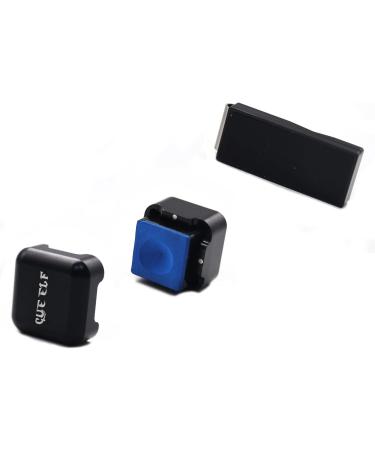 Pool Chalk Holder - Portable Magnetic Billiard Cue Chalk Case - Snooker Tool in Square-Black - Buy Online on GoSupps.com