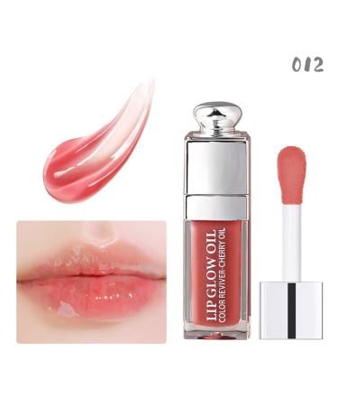 Unyoke Hydrating Lip Glow Oil: Tinted Lip Care Oil for Dry Lips - Non-Sticky Formula with Big Brush Head - Prevents Cracked Lips - Plumping Lip Oil Gloss Tinted - Buy Online on GoSupps.com