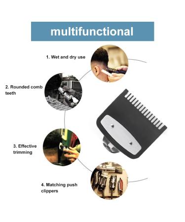 Bartschneider Pickup Kamm-Set Kit | Sliding Beams & Comb Attachments for Clipper & Trimmer | 2-Piece Black Set for Hairdressing Salons - Buy Online on GoSupps.com