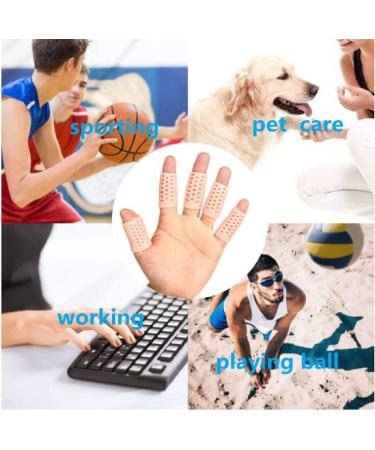 Cogana Gel Fingerlings - Breathable Silicone Fingertips for Trigger Fingers Hand Eczema Blisters & Arthritis (Beige) | International Shipping - Buy Online on GoSupps.com