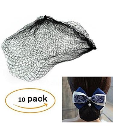 KKTech Invisible Elastic Edge Hair Nets 15pcs Pack - 50cm Black Mesh Hairnet - Buy Online on GoSupps.com