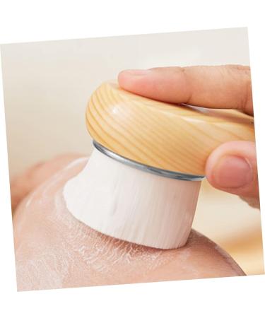 Angoily 1pc Facial Brush with Soft Bristles Pore Scrub Face Skin Cleaning Scrub Brush Skin Cleanser Face Cleaning Beauty Brush Soft Bristle Brush Makeup Remover Face Brush Bamboo - Buy Online on GoSupps.com