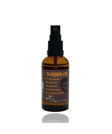 Leucosia Phytocosmetics BARBER OIL - After Shave Oil - Soothing nourishing refreshing firming and hydrating for facial skin after shaving. 100% natural.