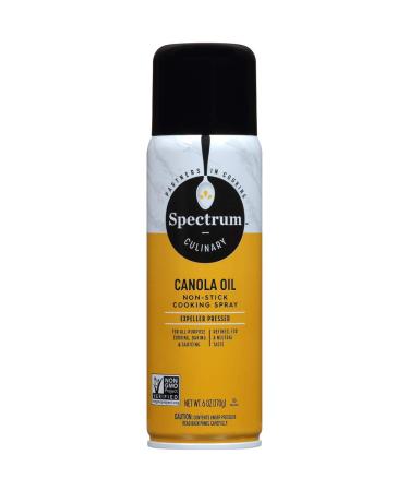 Spectrum Essentials Canola Oil Cooking Spray, 6 oz
