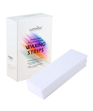 waxkiss Wax Strips,Best Beauty Non-woven Waxing Strips 3x9''for Body and Facial Hair Removal-300 pieces 300 Count (Pack of 1)