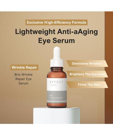 Brio Peptide Eye Serum - Revitalize & Hydrate Your Eyes | International Shipping Available - Buy Online on GoSupps.com