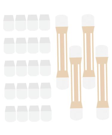 MAGICLULU 4pcs Neck Lift Stickers Lifting Belt Neck Skin Tape Neck Care Tape Swan Neck Comfortable Patch