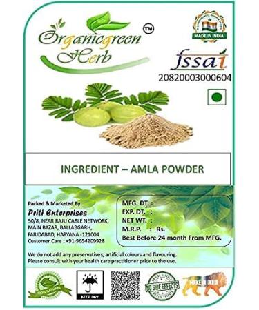 ORGANIZE AOZA Organicgreen Herb AMLA Powder Dried Amla Powder Gooseberries 1KG