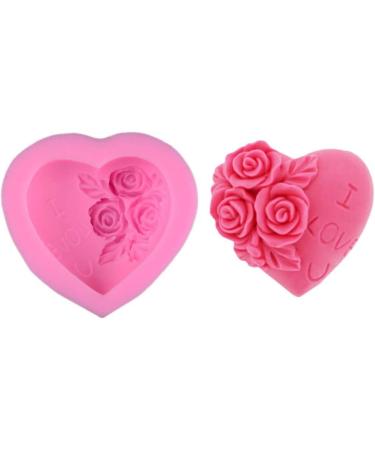 BESTonZON Chocolate Molds 3pcs Silicone Mold De para Gelatinas Fondant Molds Cake Mold DIY Baking Molds Chic Baking Tools Chocolate Mold mediumx3pcs Pinkx3pcs - Buy Online on GoSupps.com