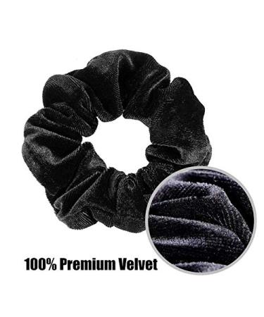 24PC Colorful Elastic Hair Ties | Monochrome Rubber Bands & Ponytail Holders for Girls & Women Fashionable Hair Jewelry - Buy Online on GoSupps.com