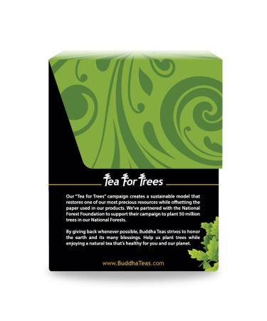 Buddha Teas Organic White Oak Bark Tea - 18 Bleach-Free Tea Bags | USDA Organic, OU Kosher, CCOF Certified - Buy Online on GoSupps.com