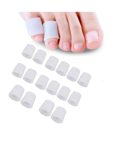 Toe caps silicone toe corrector for men and women toe protection pain-relieving toe protectors toe cushion hose for corns blisters hammer toe toe cuffs in socks and shoes