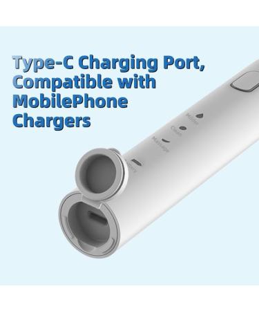 OZZTOUCH Electric Flosser with 50 Replacement Heads - 3-in-1 Power Flosser Gum Stimulator & Tongue Cleaner for Adults & Kids - Ideal Electric Dental Care Solution - Buy Online on GoSupps.com