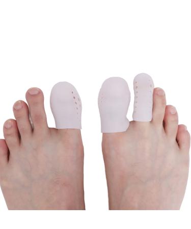 Gel Toe Caps Big Toe Guards Toe Protectors for Cushion Toe Blister Corn Callus Toe Sleeves Protectors Toe Covers for Ingrown Toenails Corns Blisters 8pair/Box