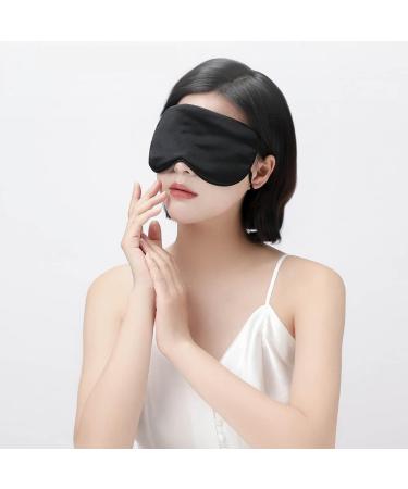 24 Pack Sleep Masks for Side Sleepers - Ultra-Light Eye Masks Light-Blocking Blindfolds with Adjustable Straps for Men Women & Children - Black - Buy Online on GoSupps.com