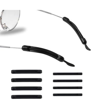 16 Pairs Silicone Glasses Ear Grip Hooks - Anti-Slip Eyeglasses Retainers & Temple Protectors - Stay Put Glasses Stoppers for Eyewear/Sunglasses - Black - Buy Online on GoSupps.com