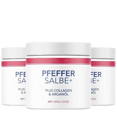 Pepper ointment plus pepper ointment browning pepper ointment for browning pepper ointment pepper ointment browning - active pepper ointment rich ointment with plus collagen & argan oil (3PCs)