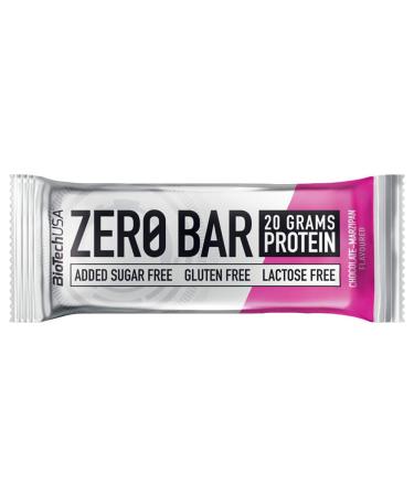 BioTechUSA BioTech USA - Zero Bar 10 x 50 g Chocolate-Mazapan
