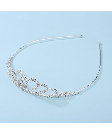 Buy Wiwpar Crystal Rhinestone Headband Elegant Silver Headpiece for Women & Girls | Perfect Wedding & Birthday Gift - Buy Online on GoSupps.com