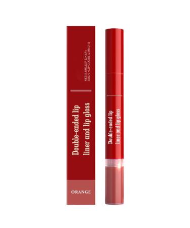 Jingmiger 2-in-1 Lip Pencil - Double-Ended Makeup Product - Moisturizing Lip Tint For Women Brides Students Travelers Artists Wedding Parties Evening Events