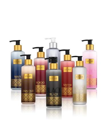 Lelas | Black Daily Moisturizing Body Lotion | Body Lotion for Dry Skin | Unisex Perfume | Long-Lasting Fragrance | 250ML | JB1187 - Buy Online on GoSupps.com