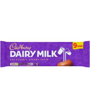 Hamperly Gifts Chocolate Bar Bundle Containing Dairy Milk Chocolate Bars 9 Bars 244.8g (3 Pack) - Buy Online on GoSupps.com